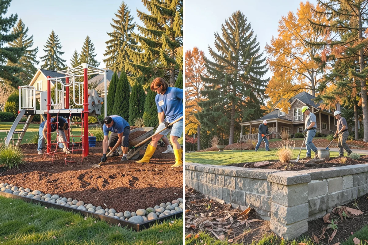 Weekly Landscape Maintenance in Granite Falls, Snohomish County, WA - Confirm weekly service is warranted by growth and visibility needs