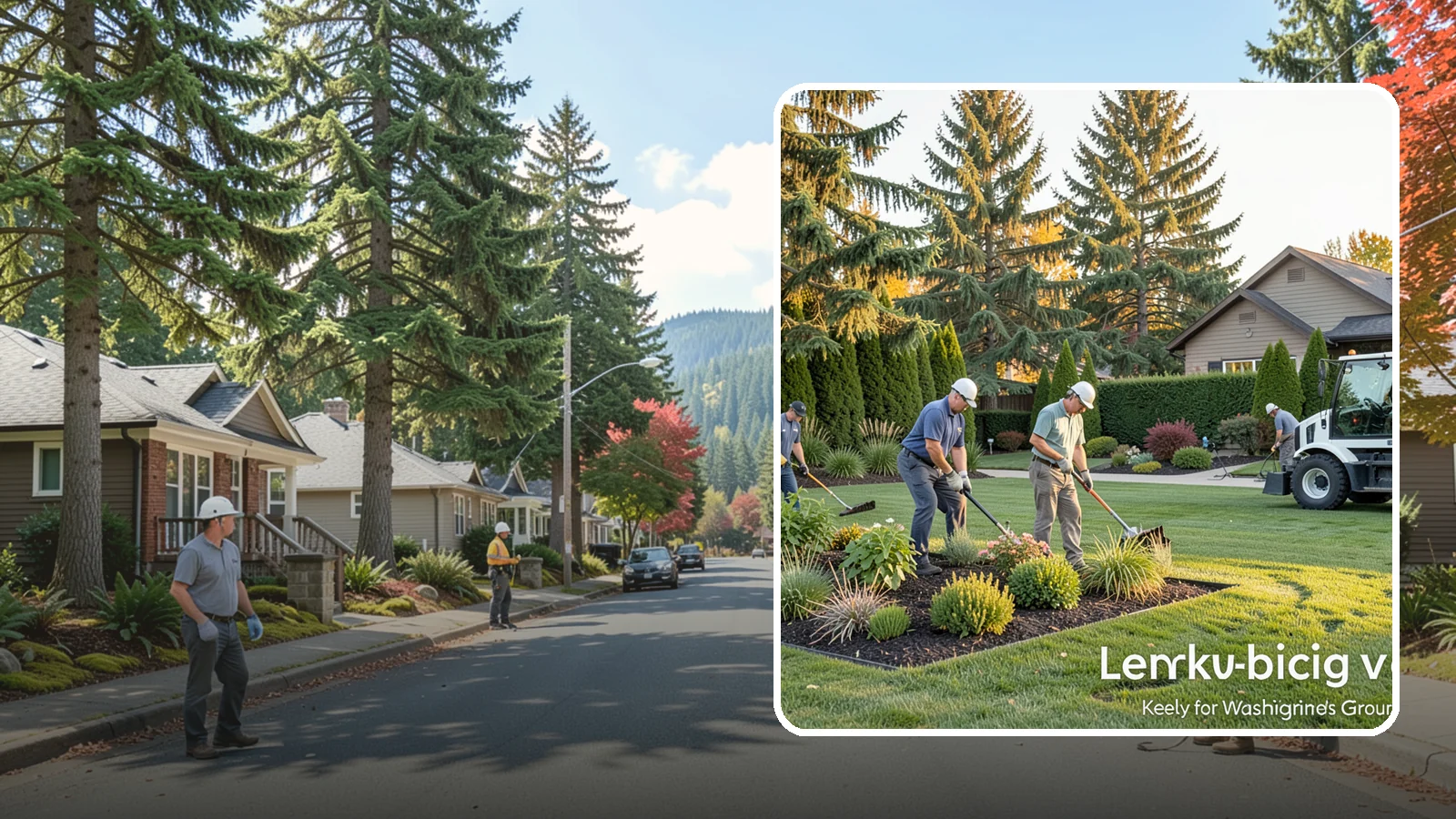 Weekly Landscape Maintenance in Hunts Point, King County, WA - High-frequency grounds care that keeps busy, high-visibility properties immaculate week after week.