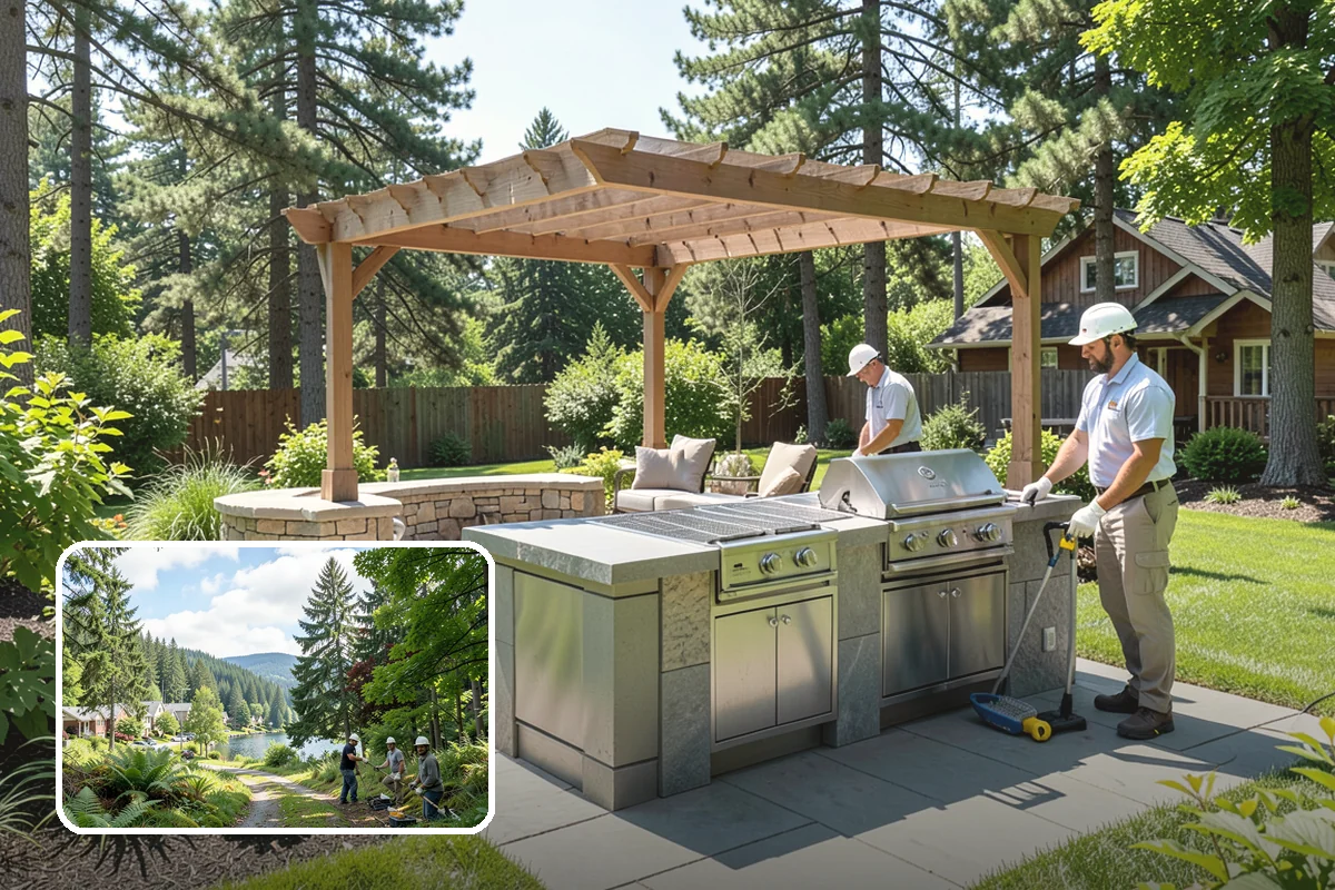 Weekly Landscape Maintenance in Lake Forest Park, King County, WA - Immaculate, always-groomed appearance every week