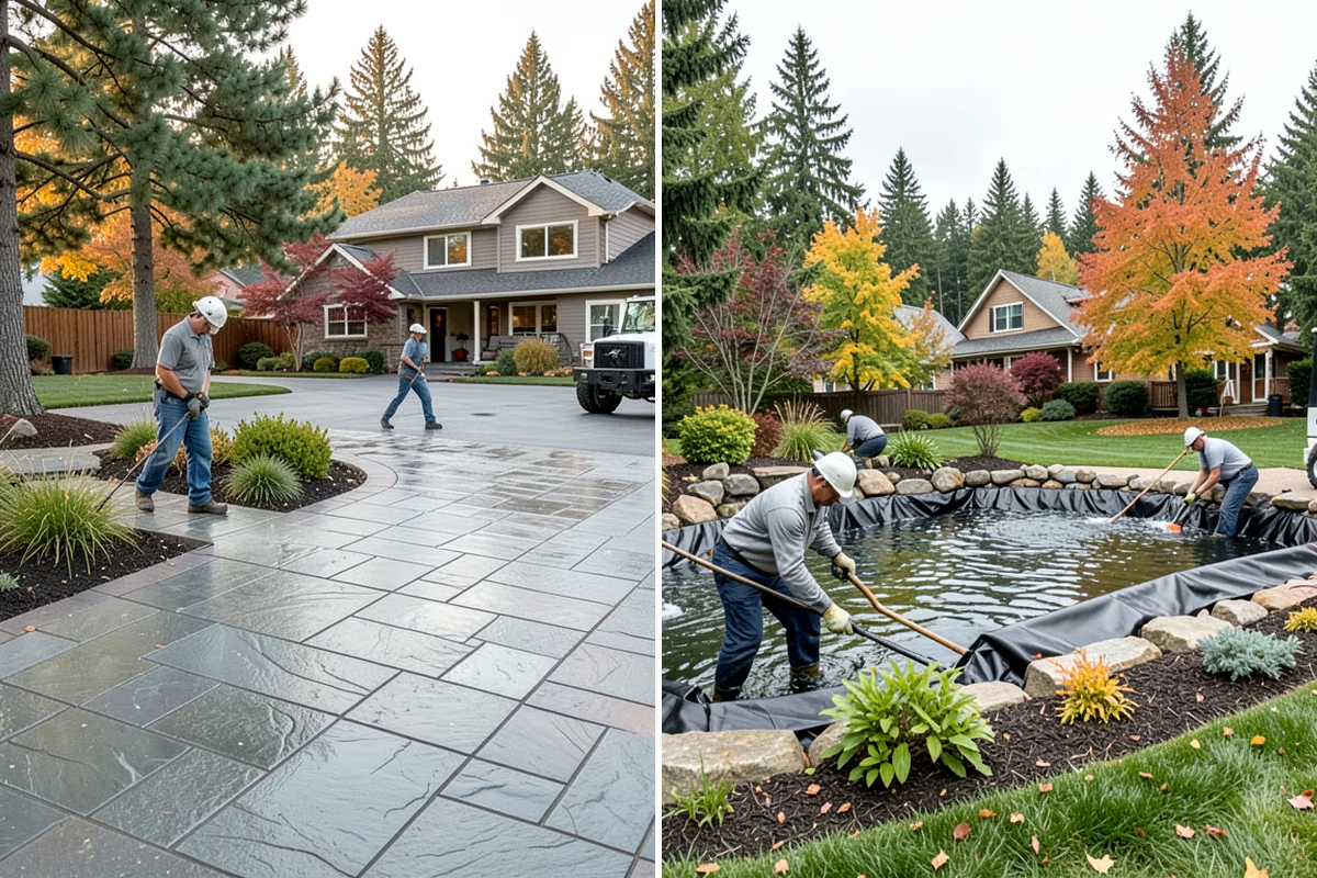Weekly Landscape Maintenance in Lakewood, Pierce County, WA - Confirm weekly service is warranted by growth and visibility needs