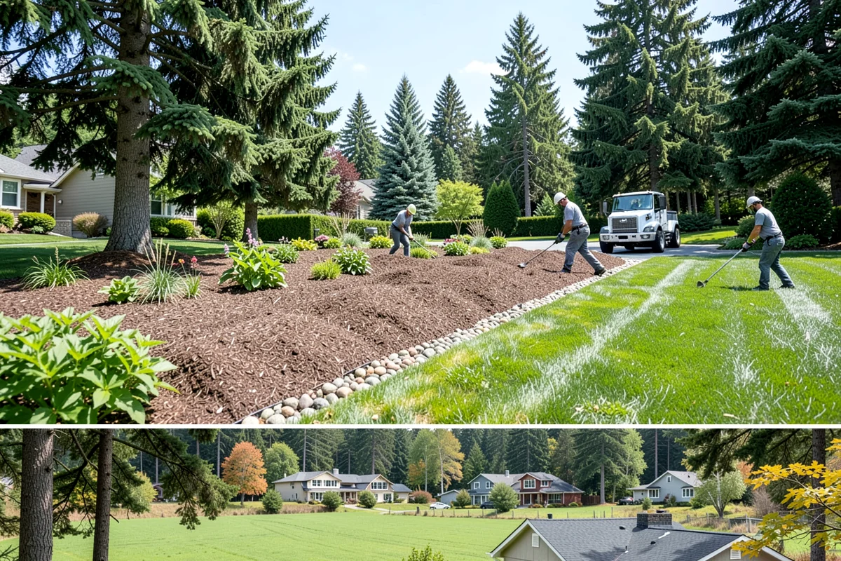 Weekly Landscape Maintenance in Lyman, Skagit County, WA - Most valuable spring through fall when PNW growth peaks, with the option to reduce frequency during the slower, wetter winter...