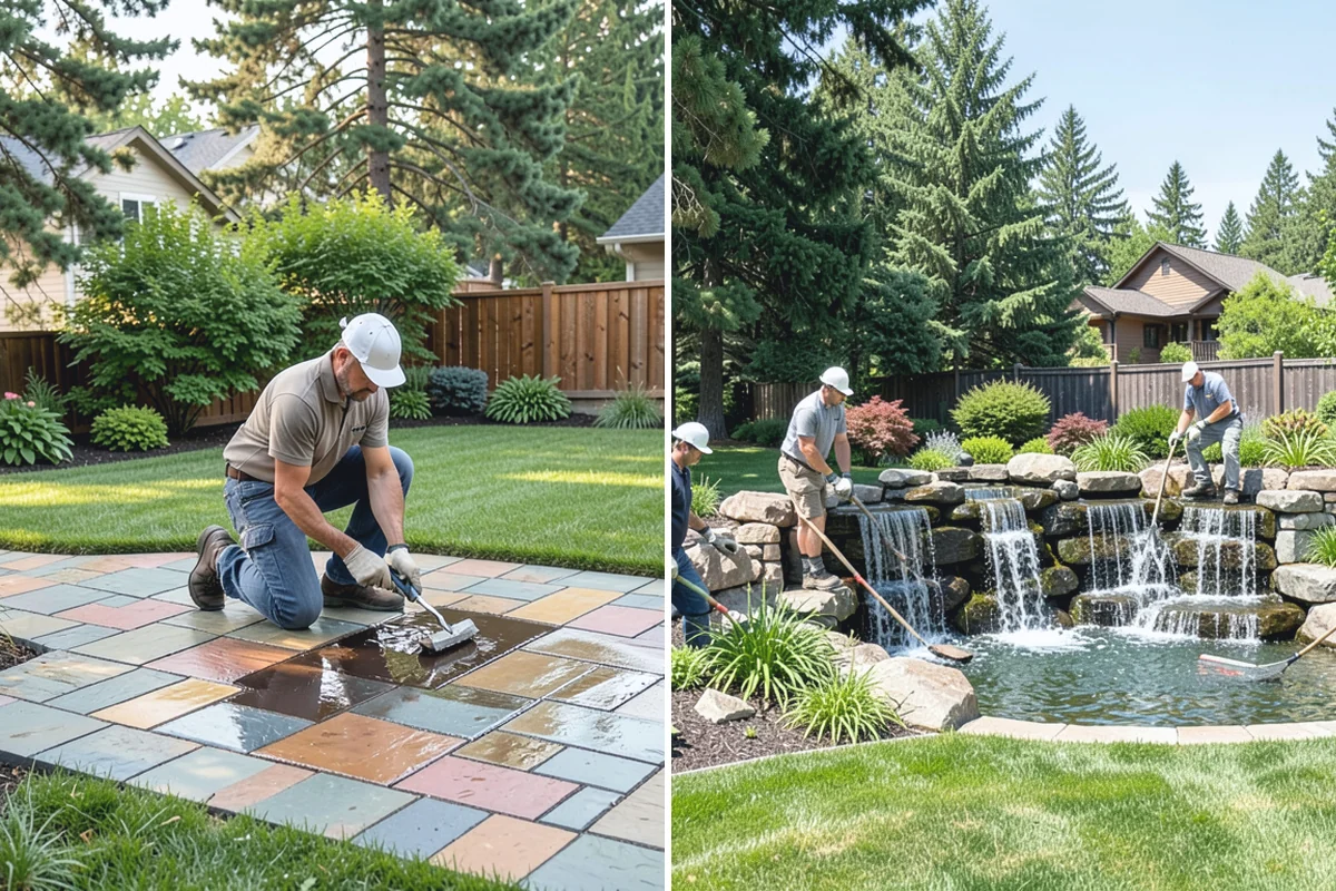 Weekly Landscape Maintenance in Marysville, Snohomish County, WA - Confirm weekly service is warranted by growth and visibility needs