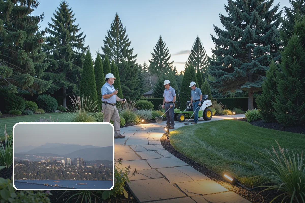 Weekly Landscape Maintenance in Medina, King County, WA - Immaculate, always-groomed appearance every week