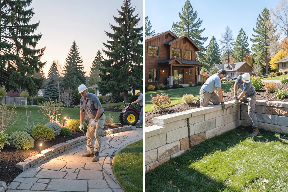 Weekly Landscape Maintenance in Medina, King County, WA - Confirm weekly service is warranted by growth and visibility needs