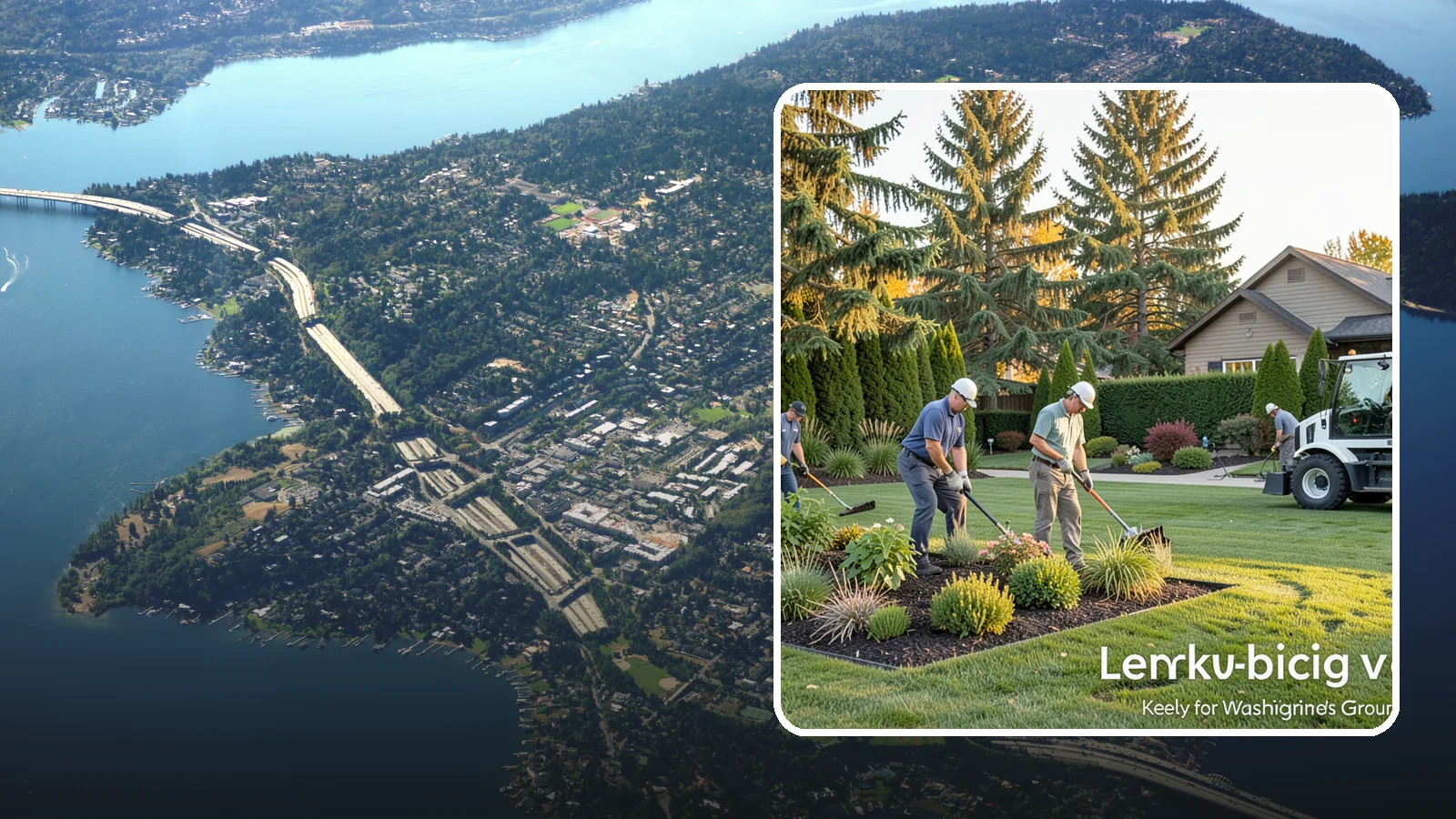 Weekly Landscape Maintenance in Mercer Island, King County, WA - High-frequency grounds care that keeps busy, high-visibility properties immaculate week after week.