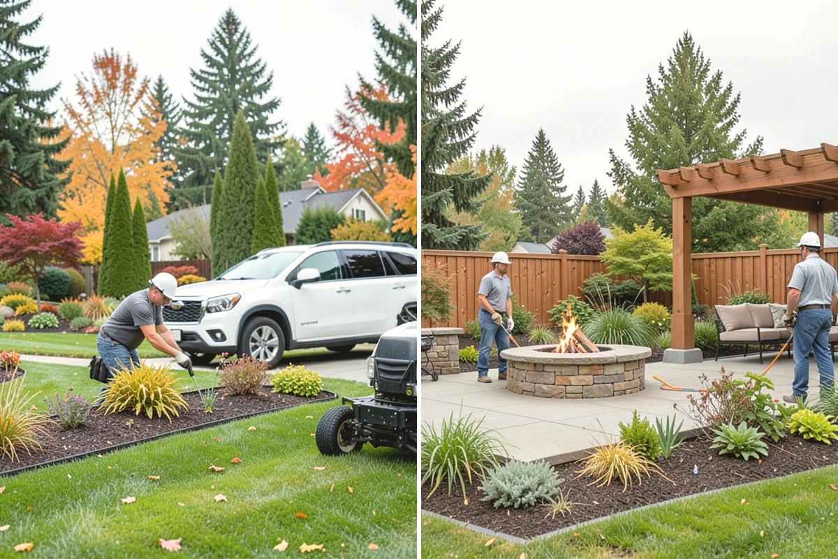 Weekly Landscape Maintenance in Mill Creek, Snohomish County, WA - Confirm weekly service is warranted by growth and visibility needs