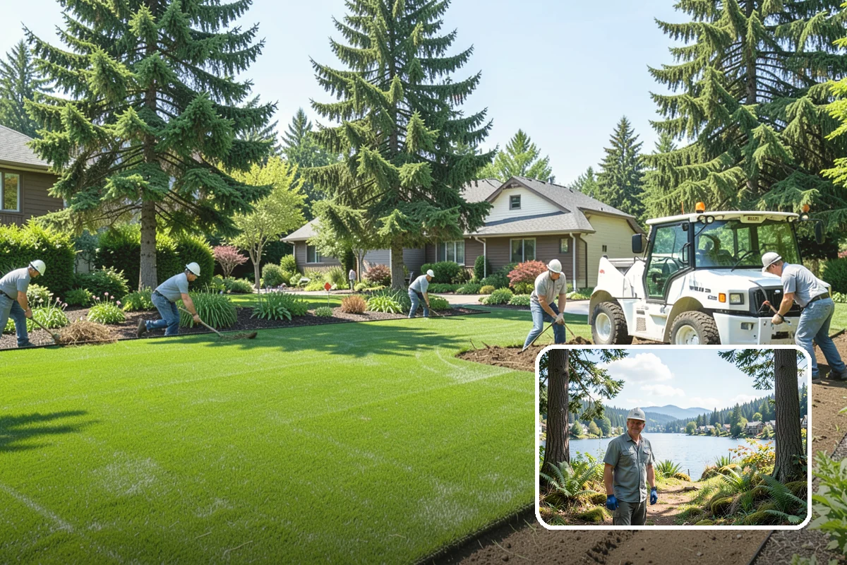 Weekly Landscape Maintenance in Milton, King County, WA - Immaculate, always-groomed appearance every week