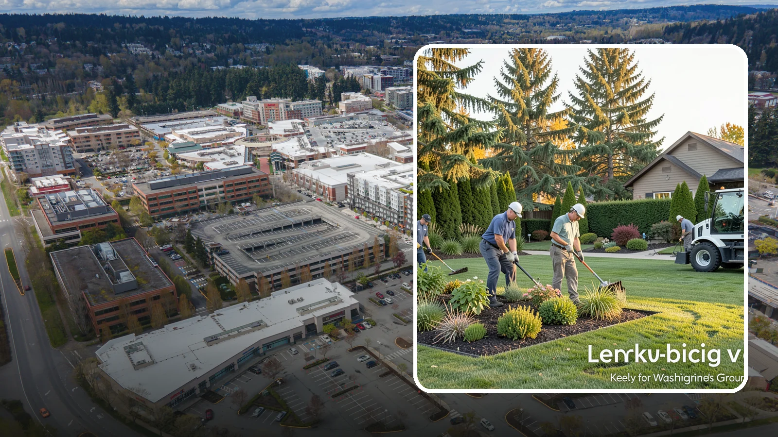 Weekly Landscape Maintenance in Redmond, King County, WA - High-frequency grounds care that keeps busy, high-visibility properties immaculate week after week.