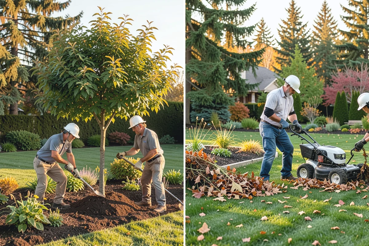 Weekly Landscape Maintenance in Redmond, King County, WA - Confirm weekly service is warranted by growth and visibility needs