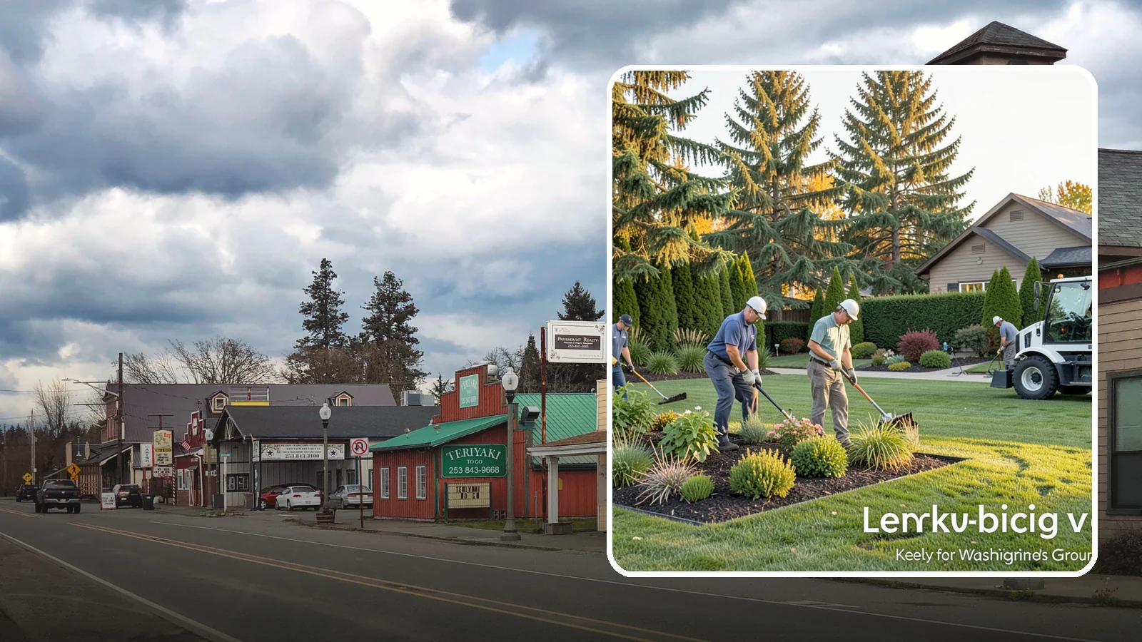 Weekly Landscape Maintenance in Roy, Pierce County, WA - High-frequency grounds care that keeps busy, high-visibility properties immaculate week after week.