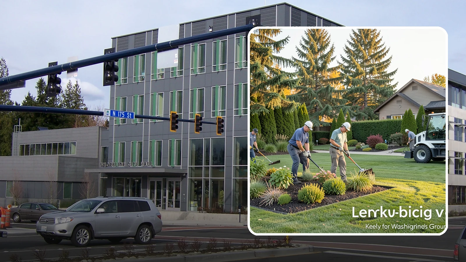 Weekly Landscape Maintenance in Shoreline, King County, WA - High-frequency grounds care that keeps busy, high-visibility properties immaculate week after week.