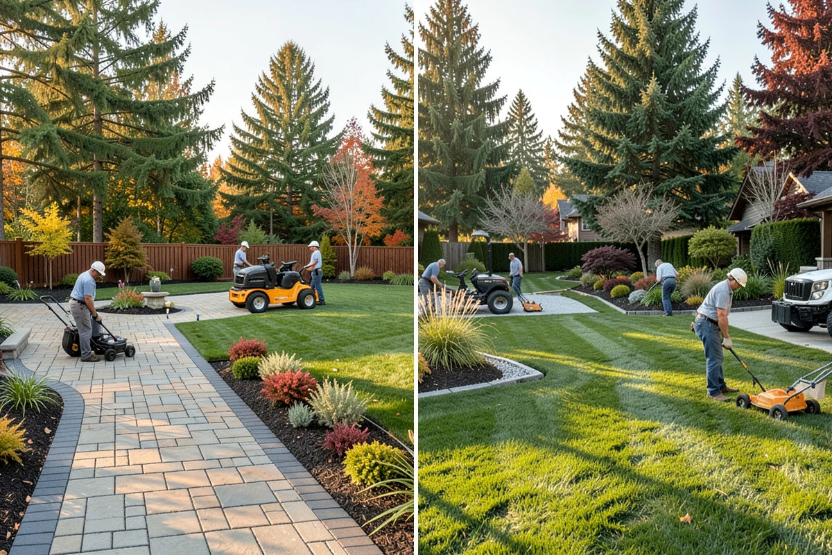 Weekly Landscape Maintenance in Shoreline, King County, WA - Confirm weekly service is warranted by growth and visibility needs