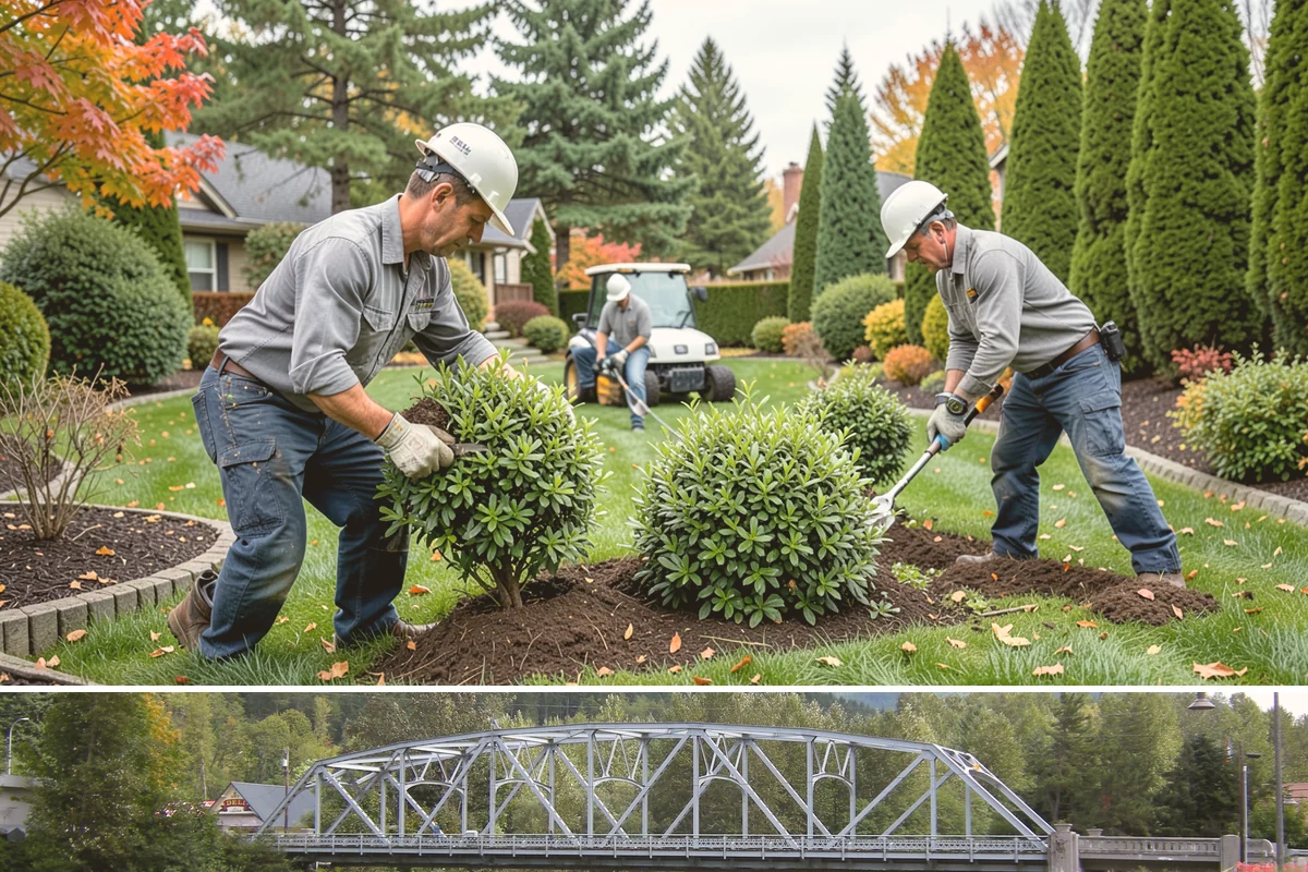 Weekly Landscape Maintenance in Skykomish, King County, WA - Most valuable spring through fall when PNW growth peaks, with the option to reduce frequency during the slower, wetter winter...