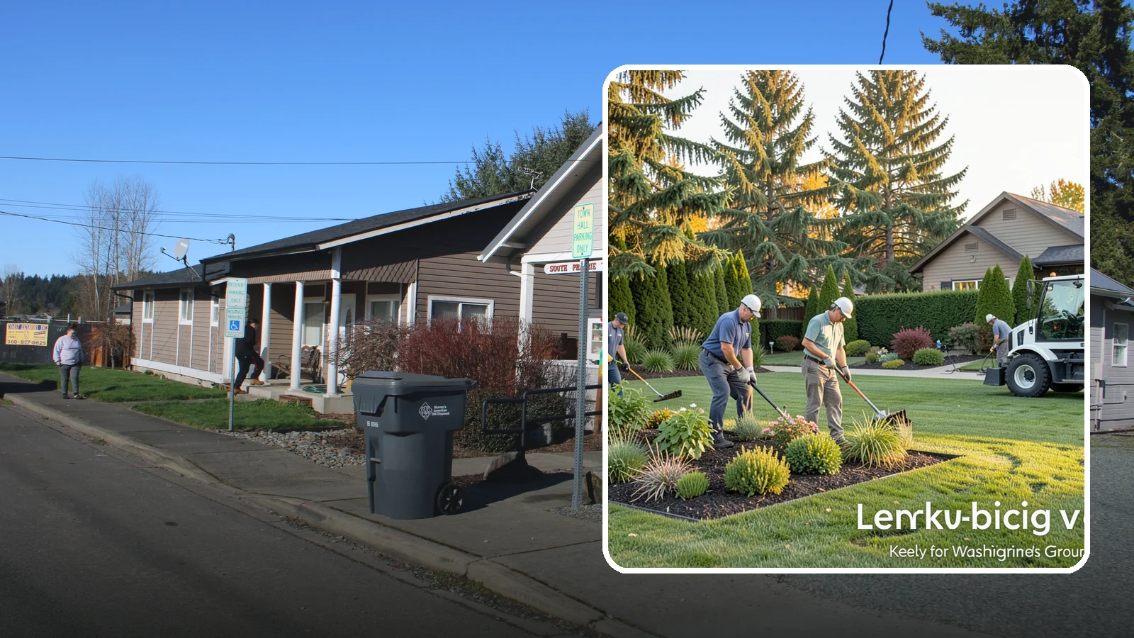 Weekly Landscape Maintenance in South Prairie, Pierce County, WA - High-frequency grounds care that keeps busy, high-visibility properties immaculate week after week.