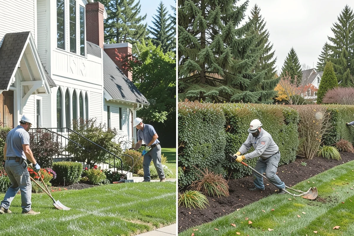 Weekly Landscape Maintenance in Steilacoom, Pierce County, WA - Confirm weekly service is warranted by growth and visibility needs