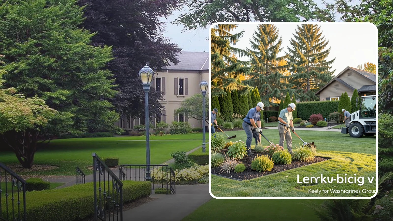 Weekly Landscape Maintenance in Woodinville, King County, WA - High-frequency grounds care that keeps busy, high-visibility properties immaculate week after week.