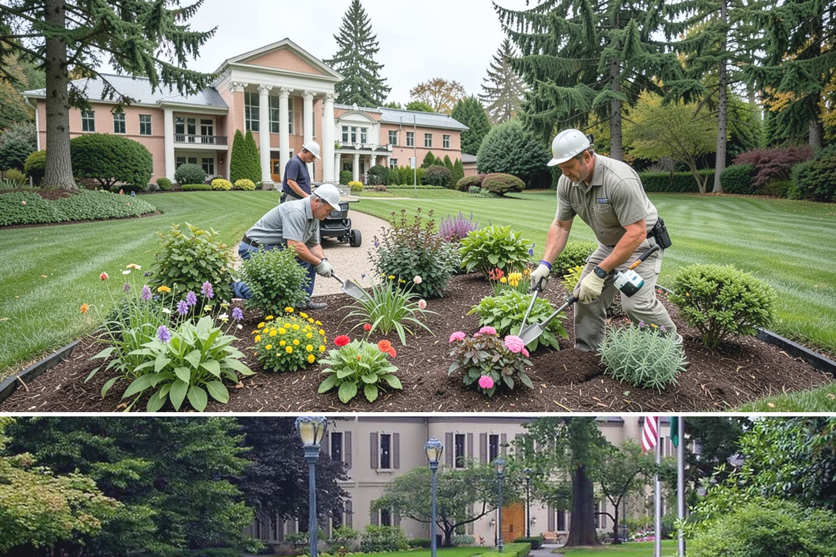 Weekly Landscape Maintenance in Woodinville, King County, WA - Most valuable spring through fall when PNW growth peaks, with the option to reduce frequency during the slower, wetter winter...