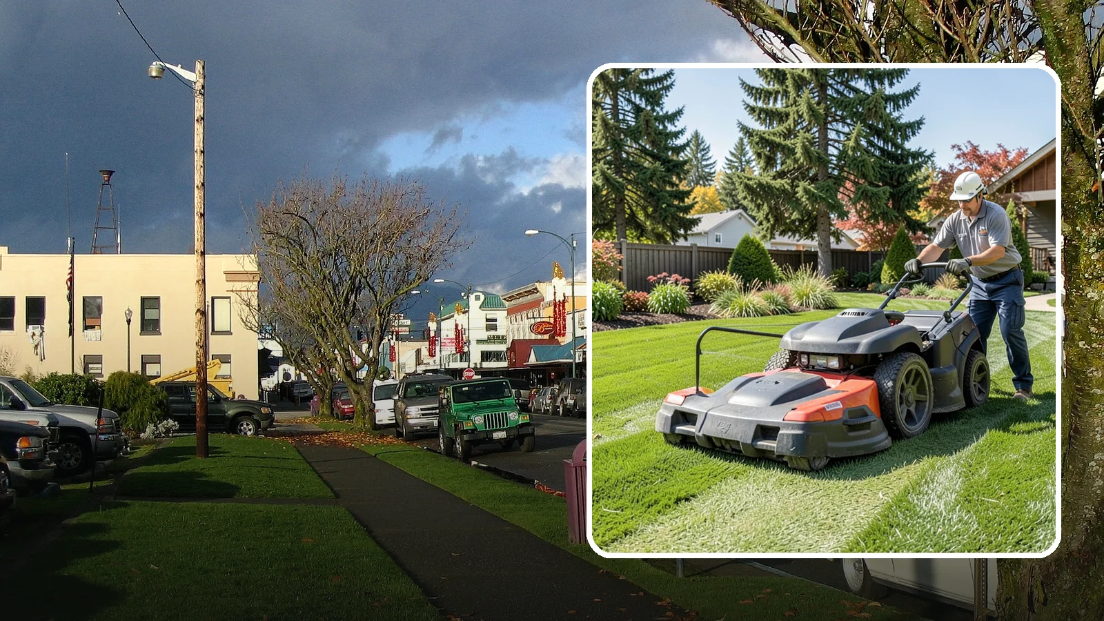 Weekly Lawn Mowing in Arlington, Snohomish County, WA - Keep your Puget Sound turf tidy with dependable seven-day mowing that matches our region's fast spring and summer growth.