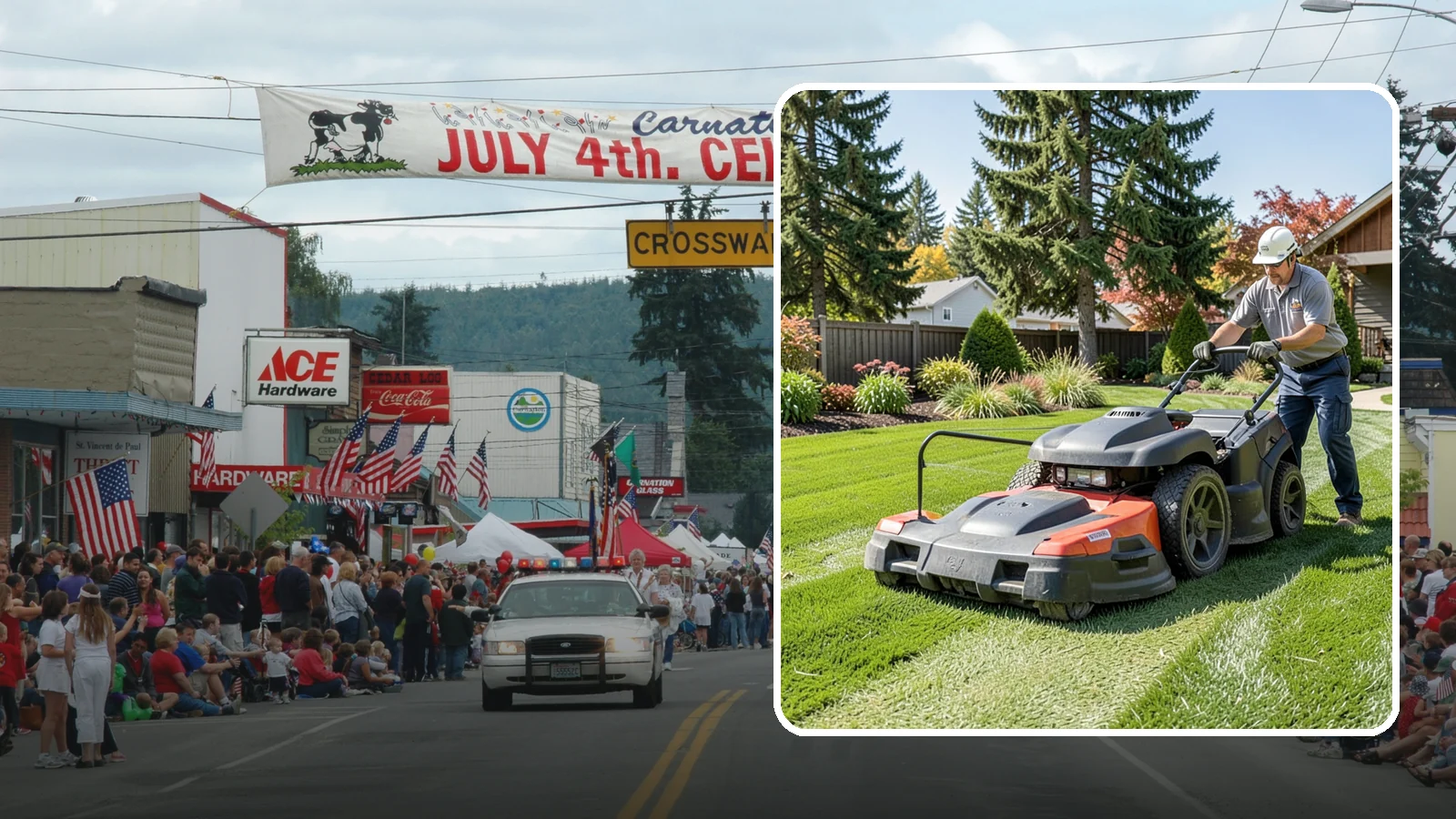 Weekly Lawn Mowing in Carnation, King County, WA - Keep your Puget Sound turf tidy with dependable seven-day mowing that matches our region's fast spring and summer growth.