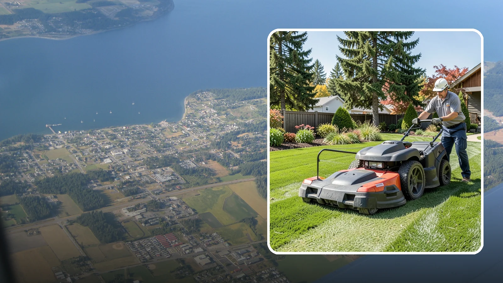 Weekly Lawn Mowing in Coupeville, Island County, WA - Keep your Puget Sound turf tidy with dependable seven-day mowing that matches our region's fast spring and summer growth.