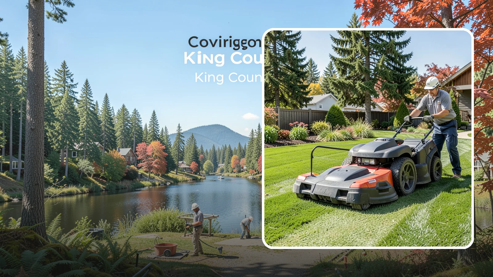 Weekly Lawn Mowing in Covington, King County, WA - Keep your Puget Sound turf tidy with dependable seven-day mowing that matches our region's fast spring and summer growth.