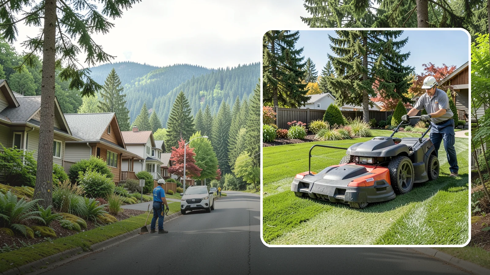 Weekly Lawn Mowing in Darrington, Snohomish County, WA - Keep your Puget Sound turf tidy with dependable seven-day mowing that matches our region's fast spring and summer growth.