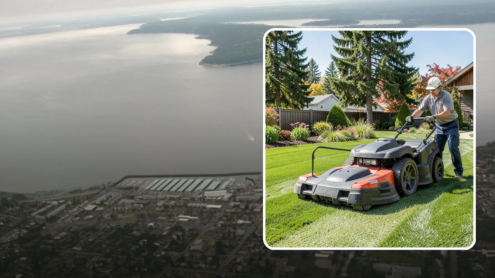 Weekly Lawn Mowing in Des Moines, King County, WA - Keep your Puget Sound turf tidy with dependable seven-day mowing that matches our region's fast spring and summer growth.