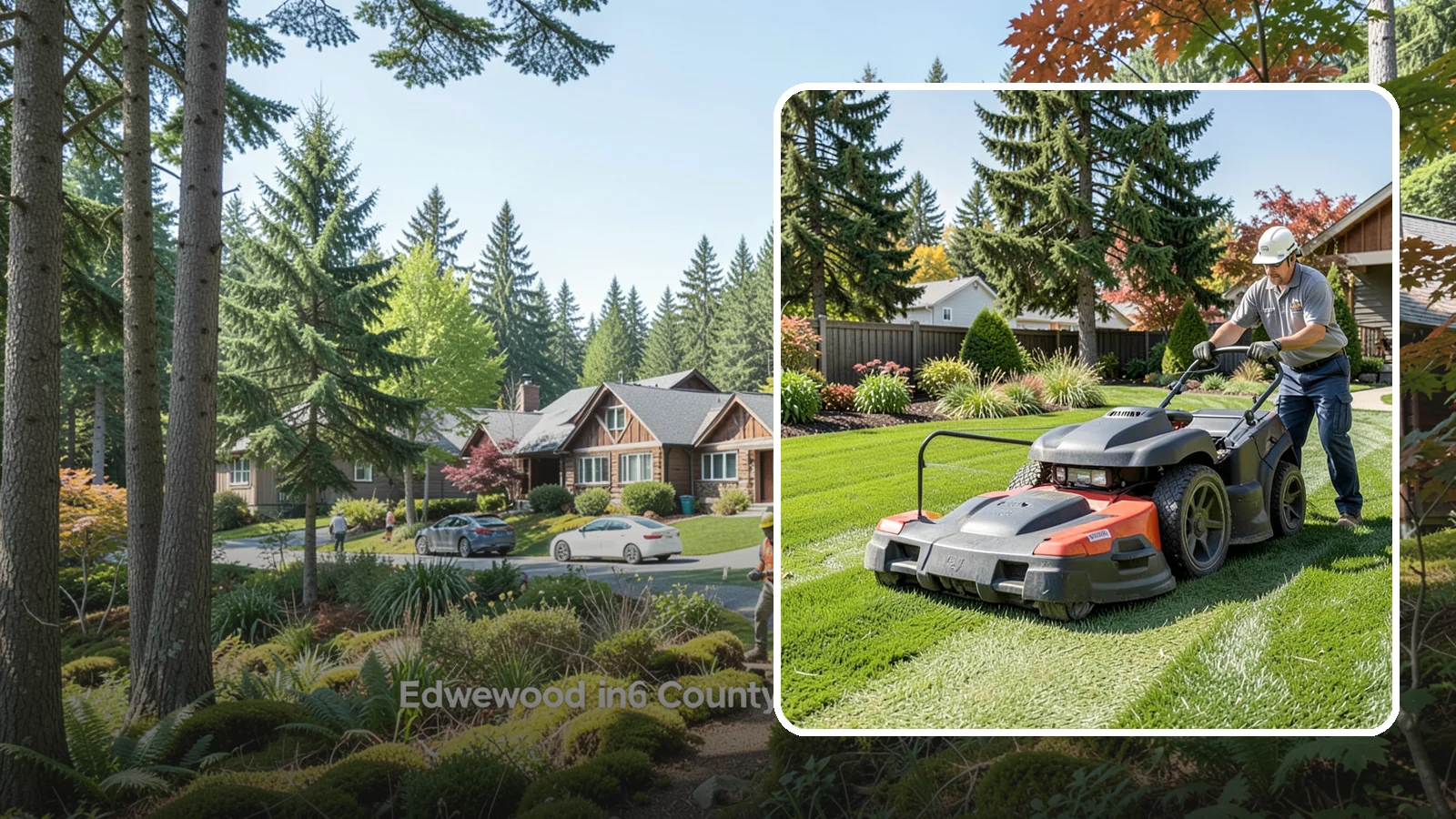 Weekly Lawn Mowing in Edgewood, Pierce County, WA - Keep your Puget Sound turf tidy with dependable seven-day mowing that matches our region's fast spring and summer growth.