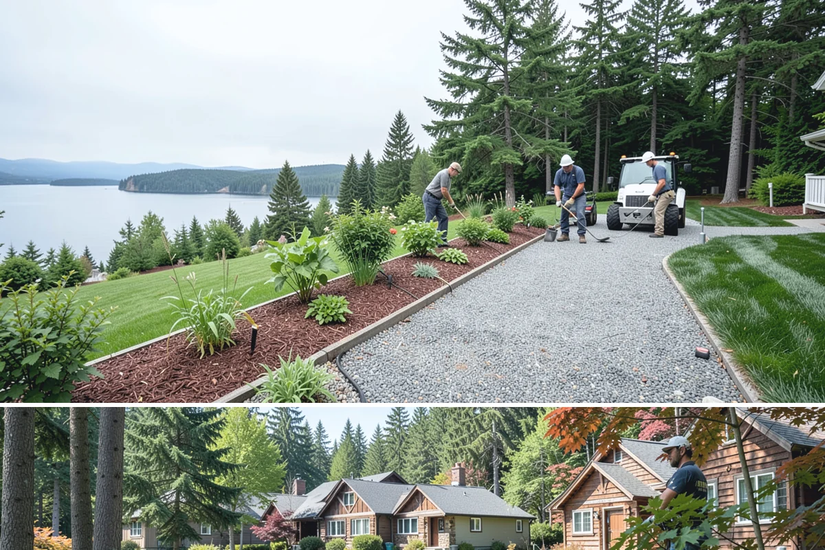 Weekly Lawn Mowing in Edgewood, Pierce County, WA - Weekly service is busiest from April through September when Western Washington growth peaks, then tapers as autumn rains slow the...