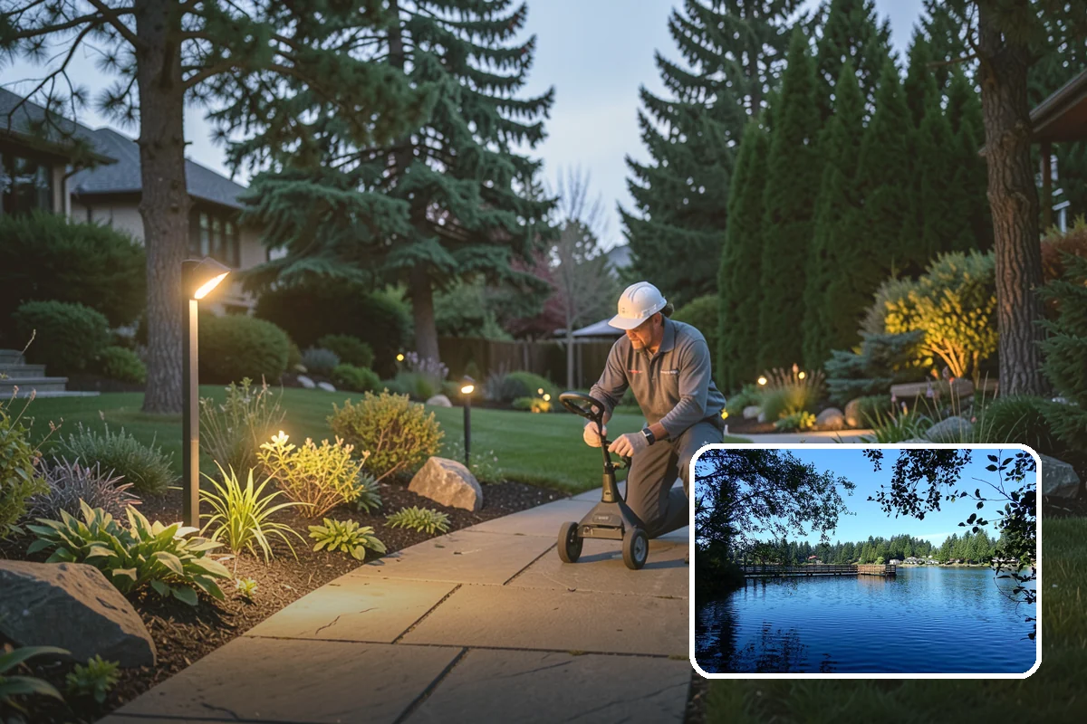 Weekly Lawn Mowing in Federal Way, King County, WA - Consistent height that shades out moss and weeds