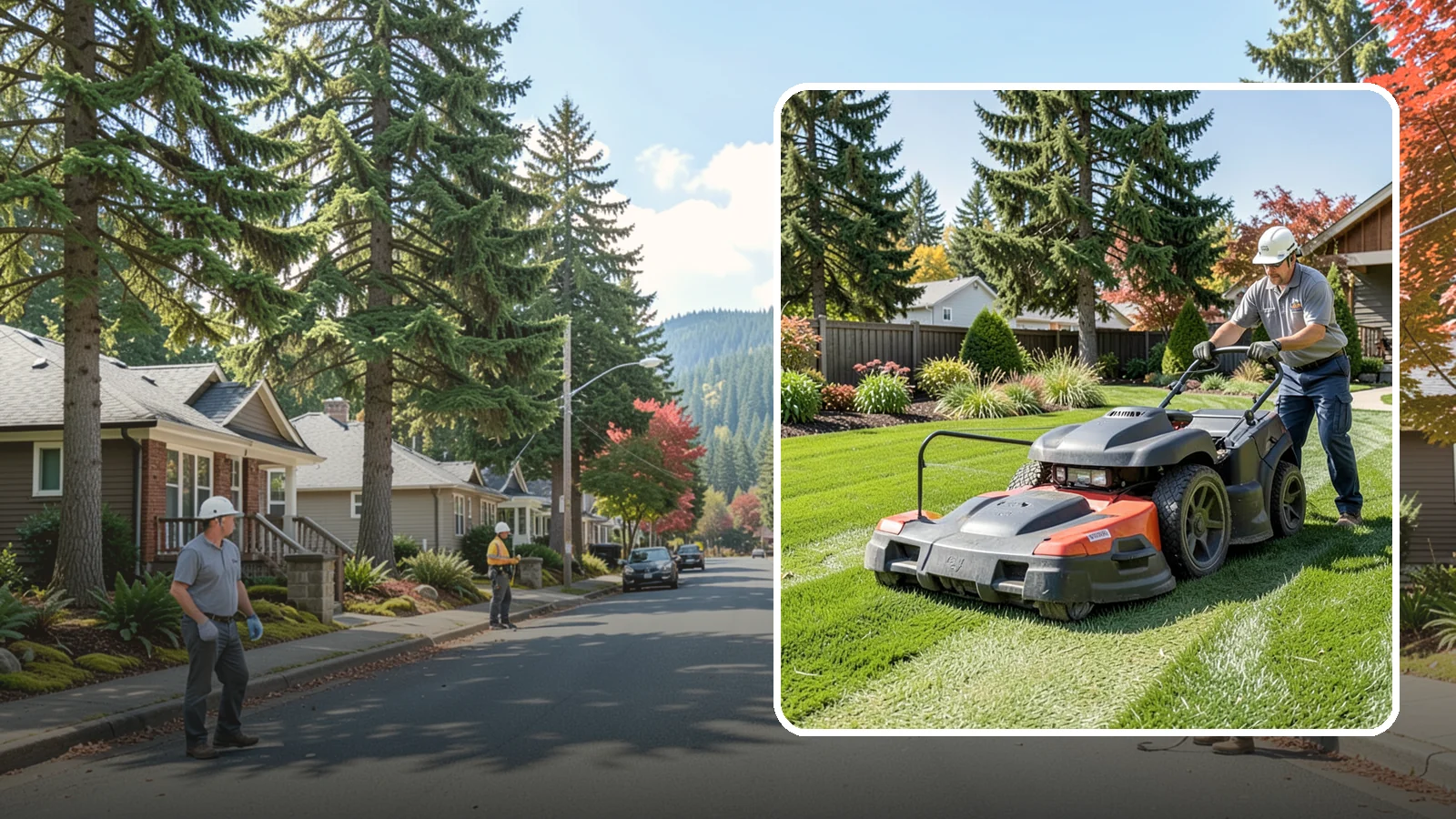 Weekly Lawn Mowing in Hunts Point, King County, WA - Keep your Puget Sound turf tidy with dependable seven-day mowing that matches our region's fast spring and summer growth.