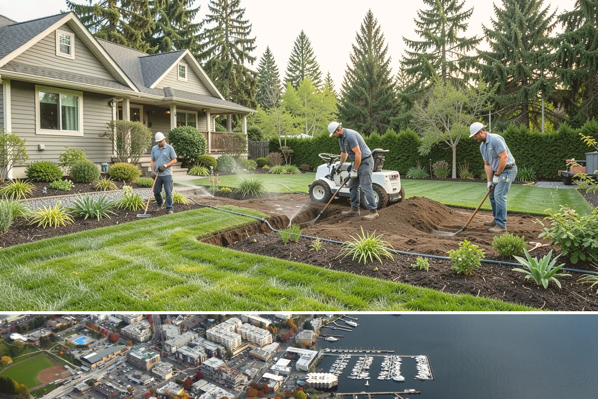 Weekly Lawn Mowing in Kirkland, King County, WA - Weekly service is busiest from April through September when Western Washington growth peaks, then tapers as autumn rains slow the...