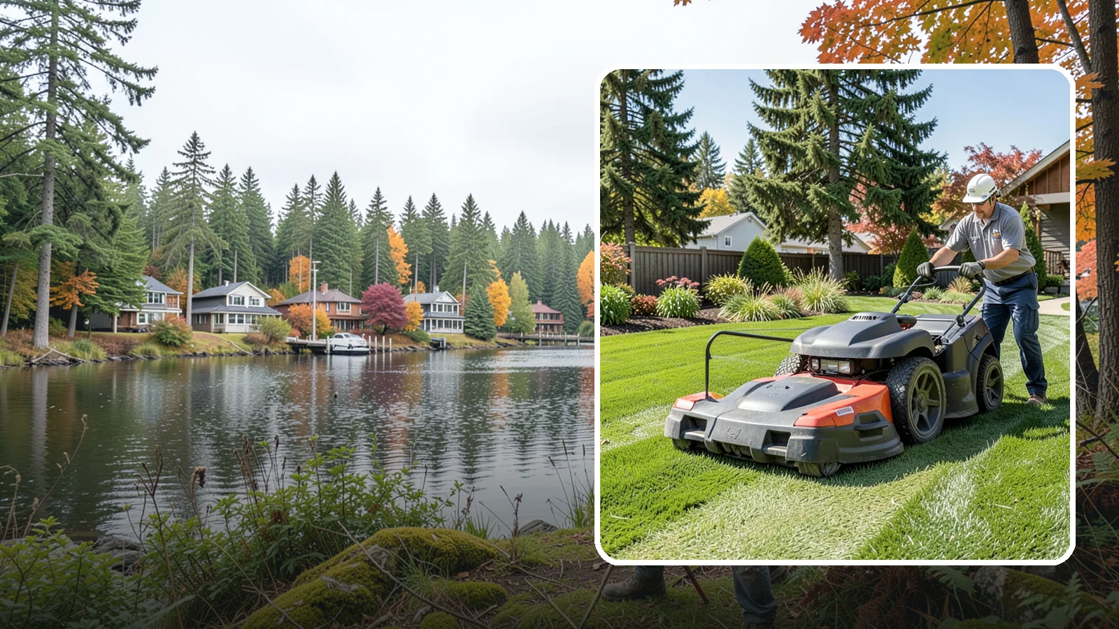 Weekly Lawn Mowing in La Conner, Skagit County, WA - Keep your Puget Sound turf tidy with dependable seven-day mowing that matches our region's fast spring and summer growth.