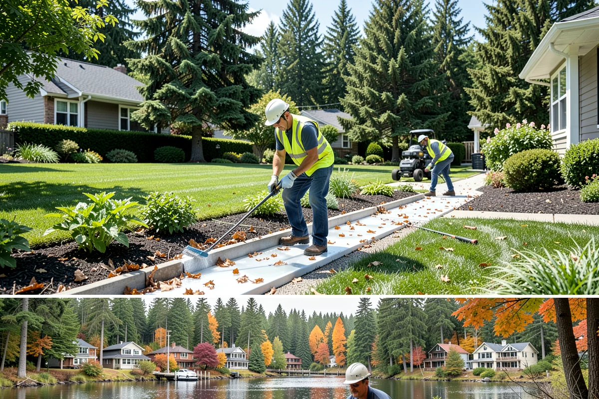 Weekly Lawn Mowing in La Conner, Skagit County, WA - Weekly service is busiest from April through September when Western Washington growth peaks, then tapers as autumn rains slow the...
