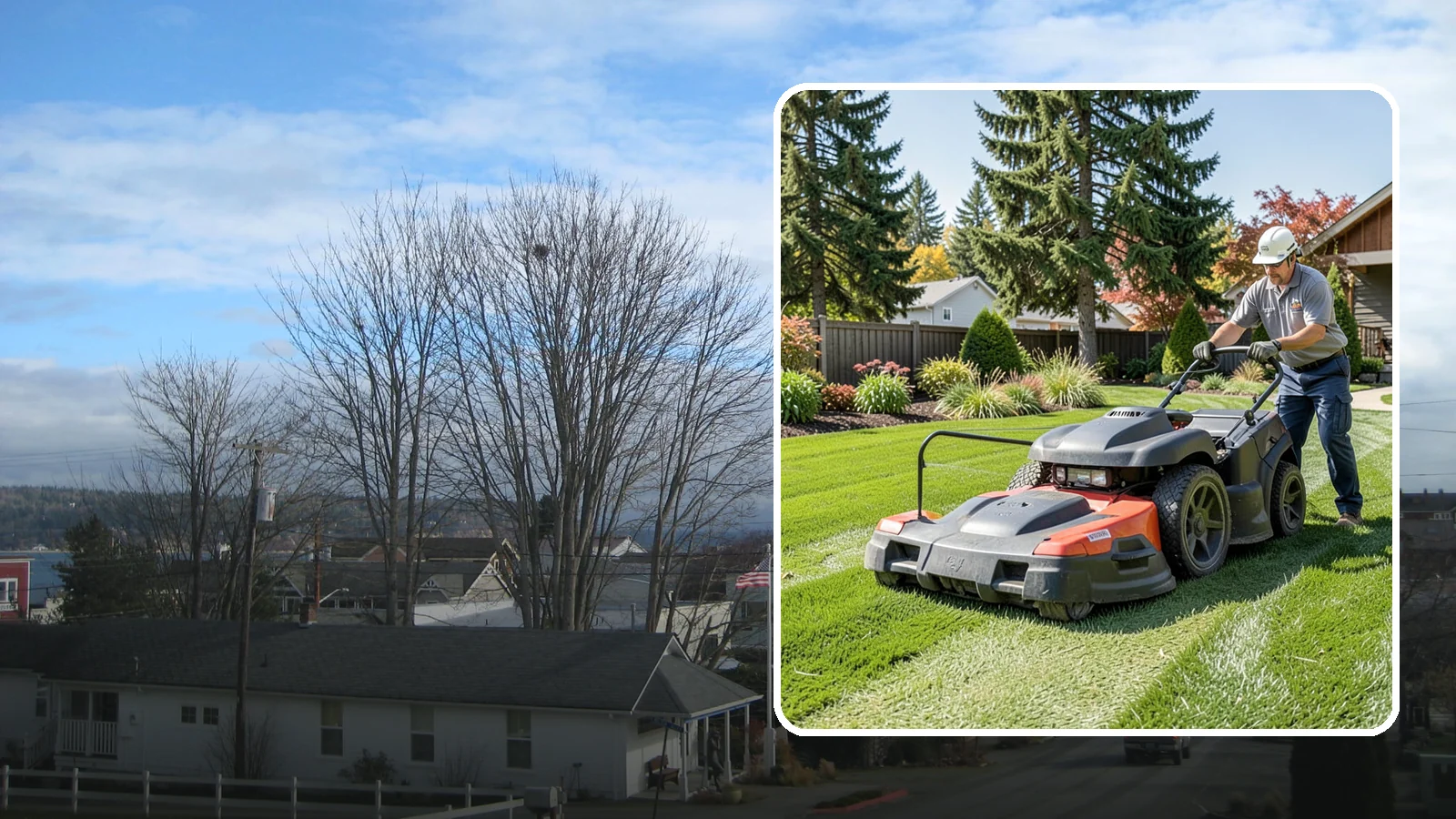 Weekly Lawn Mowing in Langley, Island County, WA - Keep your Puget Sound turf tidy with dependable seven-day mowing that matches our region's fast spring and summer growth.