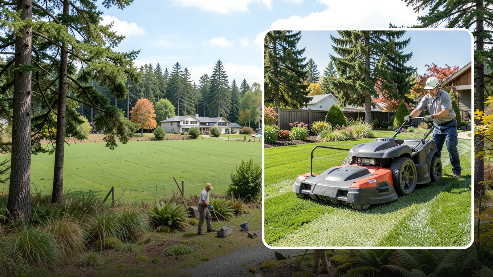 Weekly Lawn Mowing in Lyman, Skagit County, WA - Keep your Puget Sound turf tidy with dependable seven-day mowing that matches our region's fast spring and summer growth.