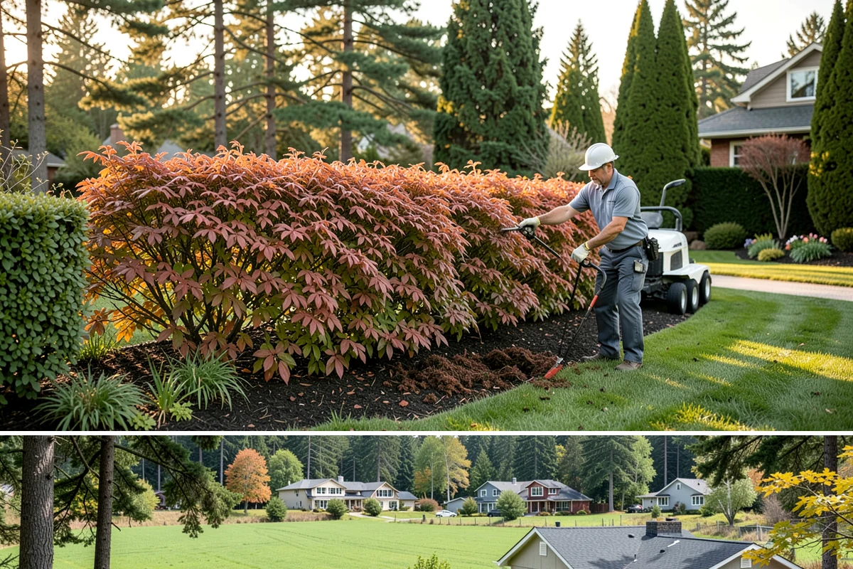 Weekly Lawn Mowing in Lyman, Skagit County, WA - Weekly service is busiest from April through September when Western Washington growth peaks, then tapers as autumn rains slow the...