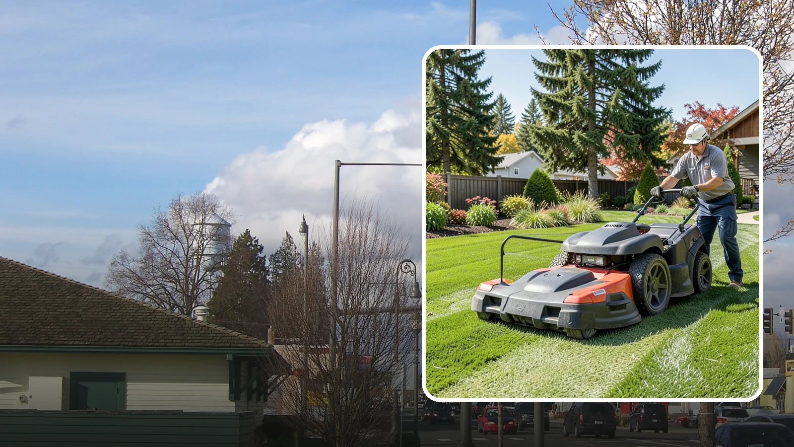 Weekly Lawn Mowing in Marysville, Snohomish County, WA - Keep your Puget Sound turf tidy with dependable seven-day mowing that matches our region's fast spring and summer growth.