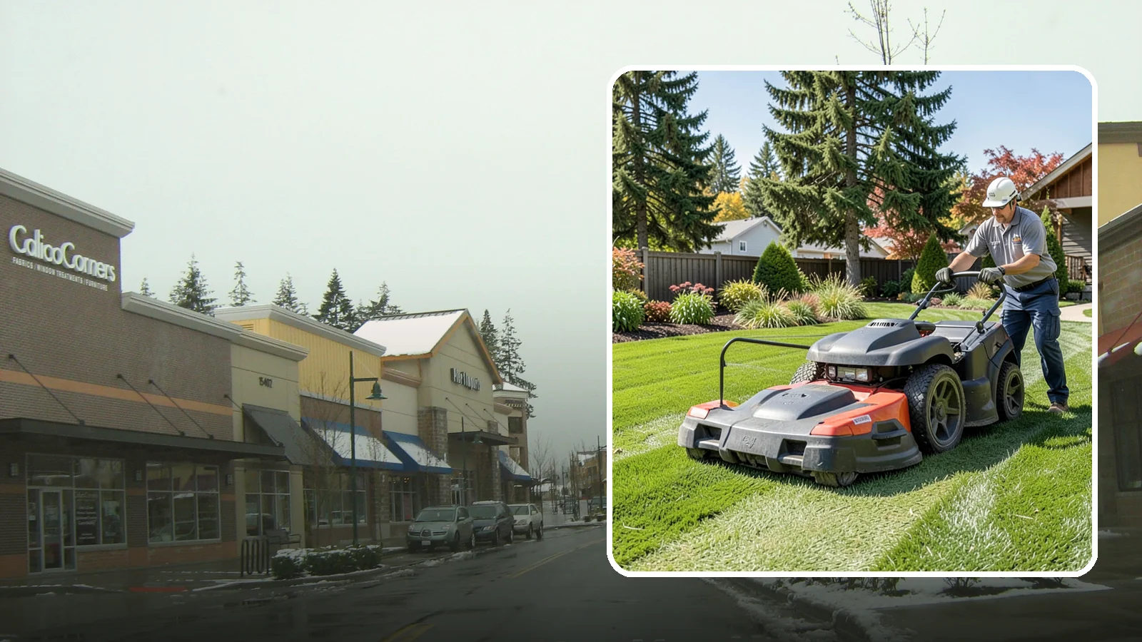 Weekly Lawn Mowing in Mill Creek, Snohomish County, WA - Keep your Puget Sound turf tidy with dependable seven-day mowing that matches our region's fast spring and summer growth.