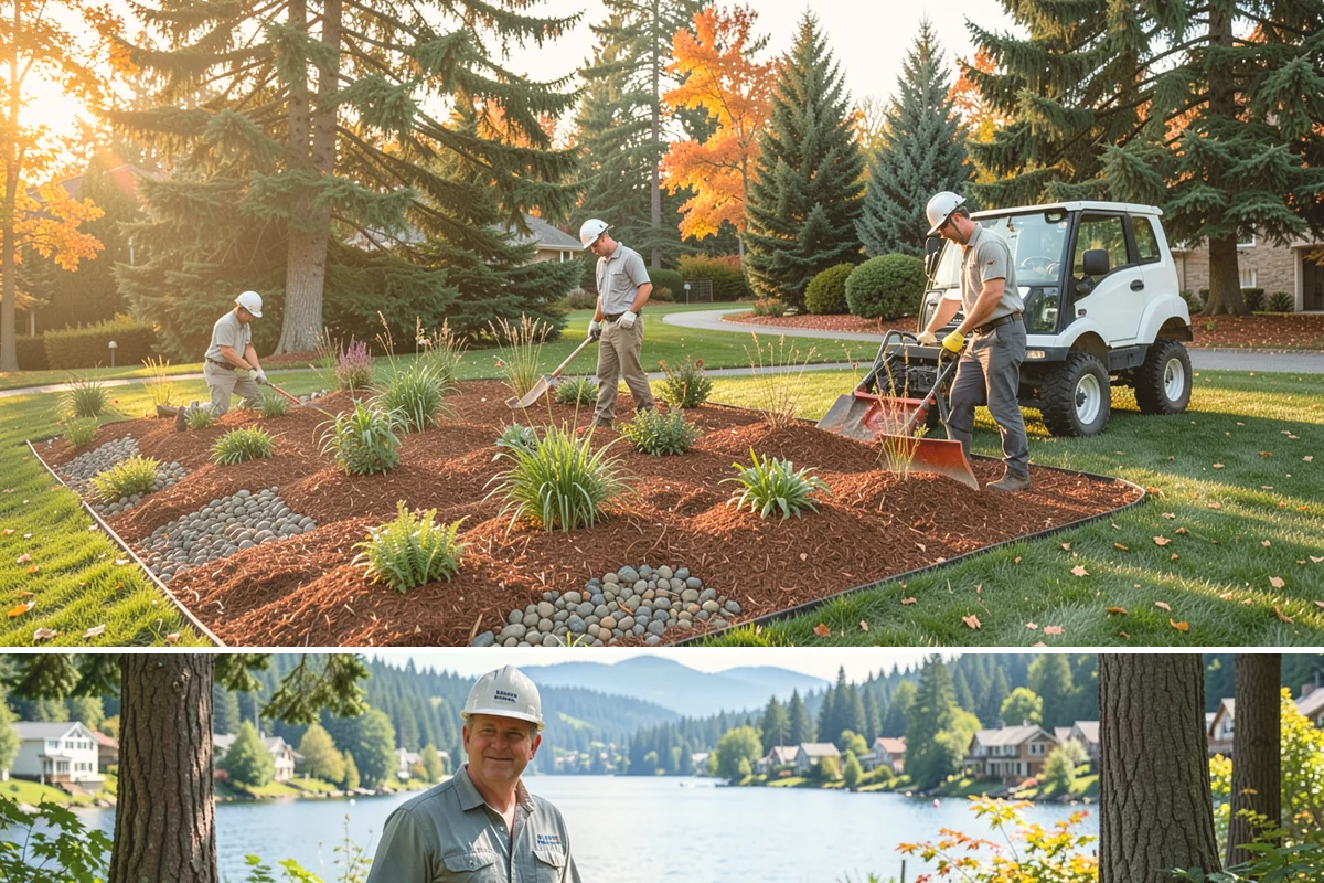 Weekly Lawn Mowing in Milton, King County, WA - Weekly service is busiest from April through September when Western Washington growth peaks, then tapers as autumn rains slow the...