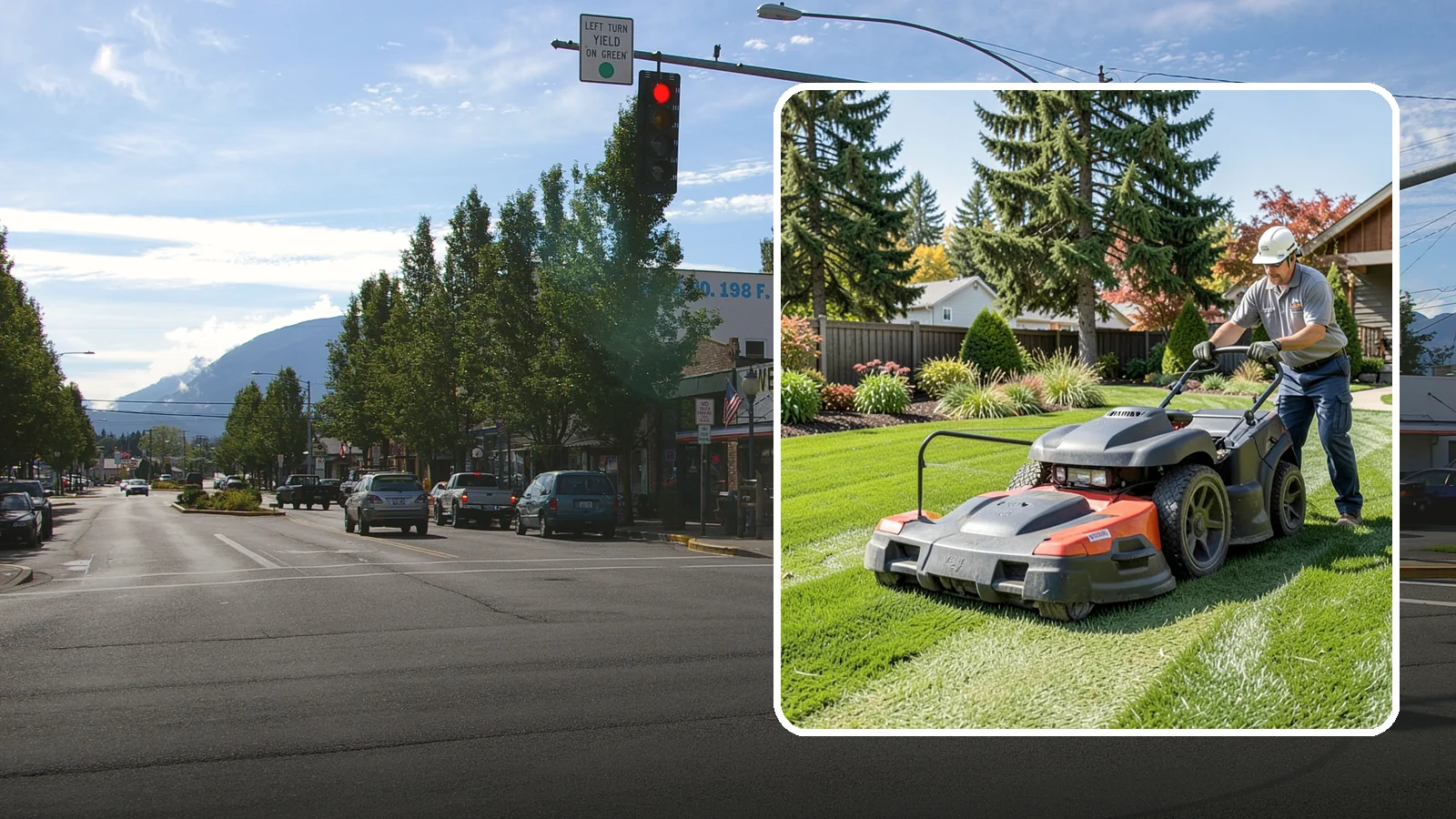 Weekly Lawn Mowing in North Bend, King County, WA - Keep your Puget Sound turf tidy with dependable seven-day mowing that matches our region's fast spring and summer growth.