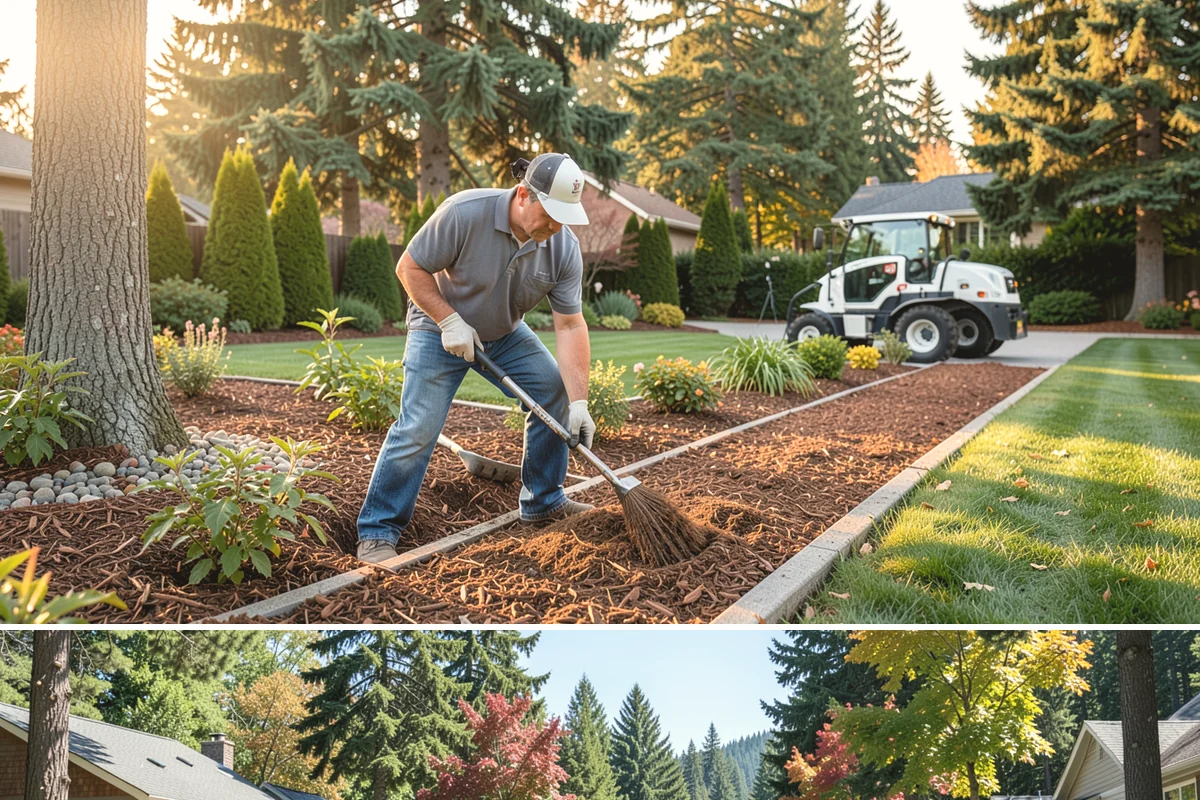 Weekly Lawn Mowing in Orting, Pierce County, WA - Weekly service is busiest from April through September when Western Washington growth peaks, then tapers as autumn rains slow the...