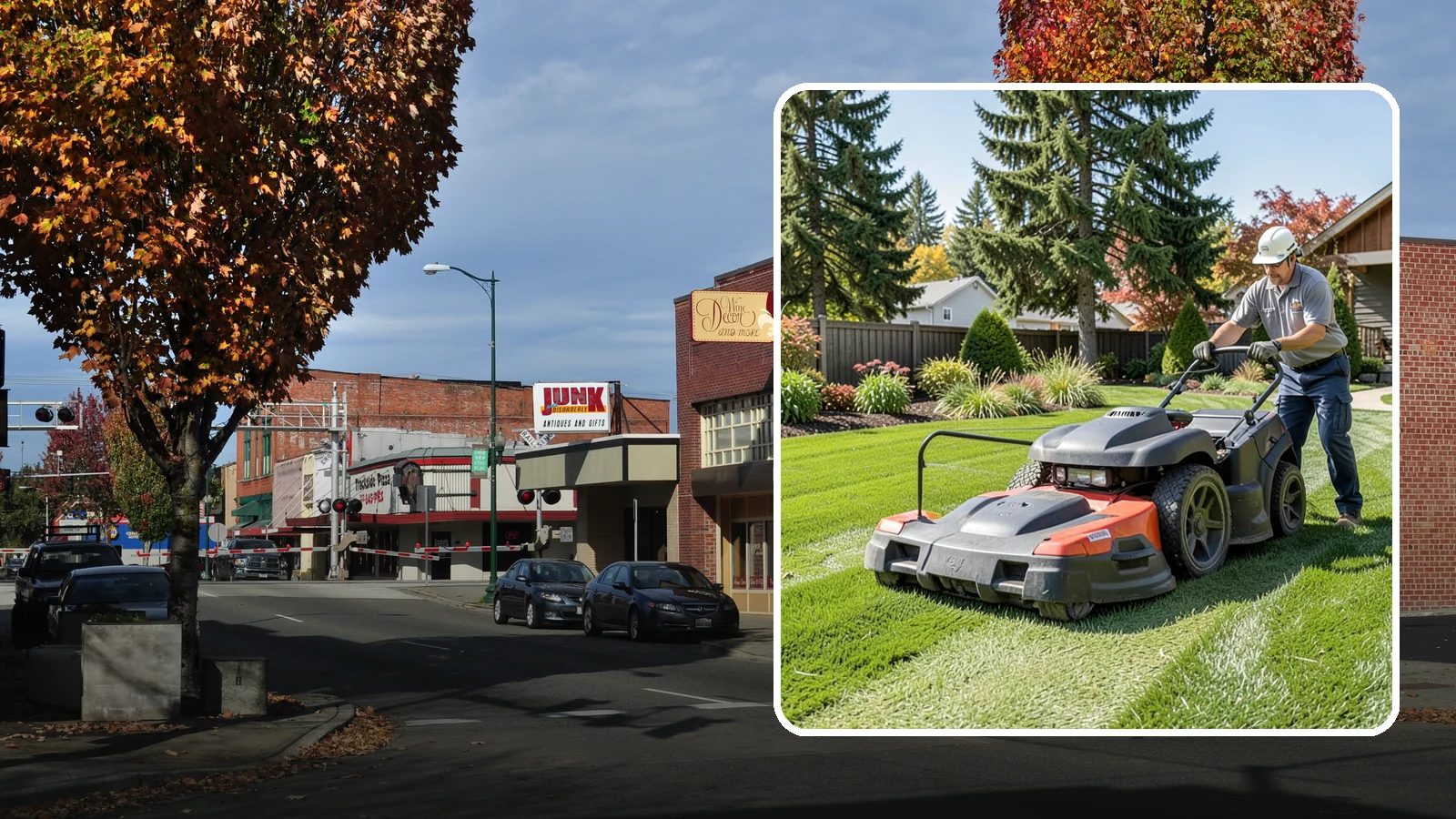 Weekly Lawn Mowing in Puyallup, Pierce County, WA - Keep your Puget Sound turf tidy with dependable seven-day mowing that matches our region's fast spring and summer growth.