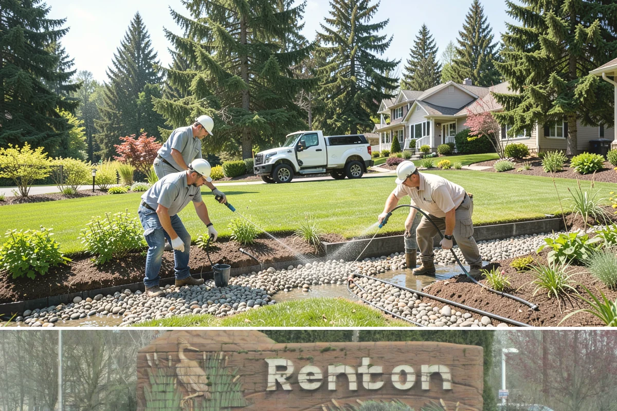 Weekly Lawn Mowing in Renton, King County, WA - Weekly service is busiest from April through September when Western Washington growth peaks, then tapers as autumn rains slow the...