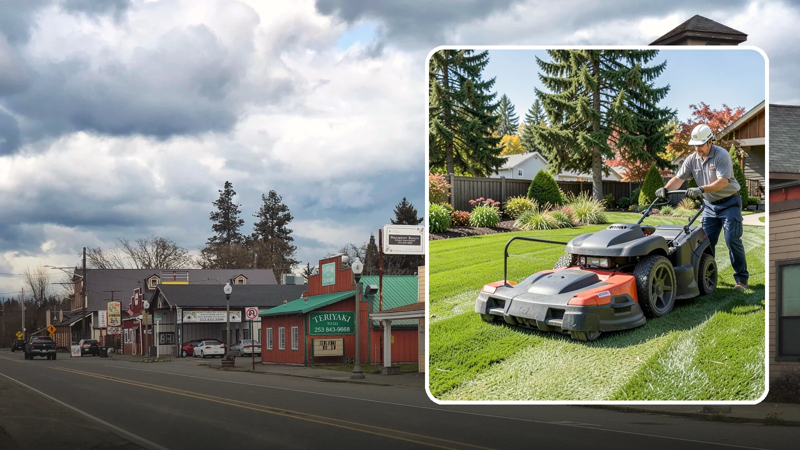 Weekly Lawn Mowing in Roy, Pierce County, WA - Keep your Puget Sound turf tidy with dependable seven-day mowing that matches our region's fast spring and summer growth.