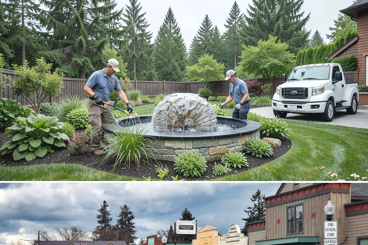 Weekly Lawn Mowing in Roy, Pierce County, WA - Weekly service is busiest from April through September when Western Washington growth peaks, then tapers as autumn rains slow the...