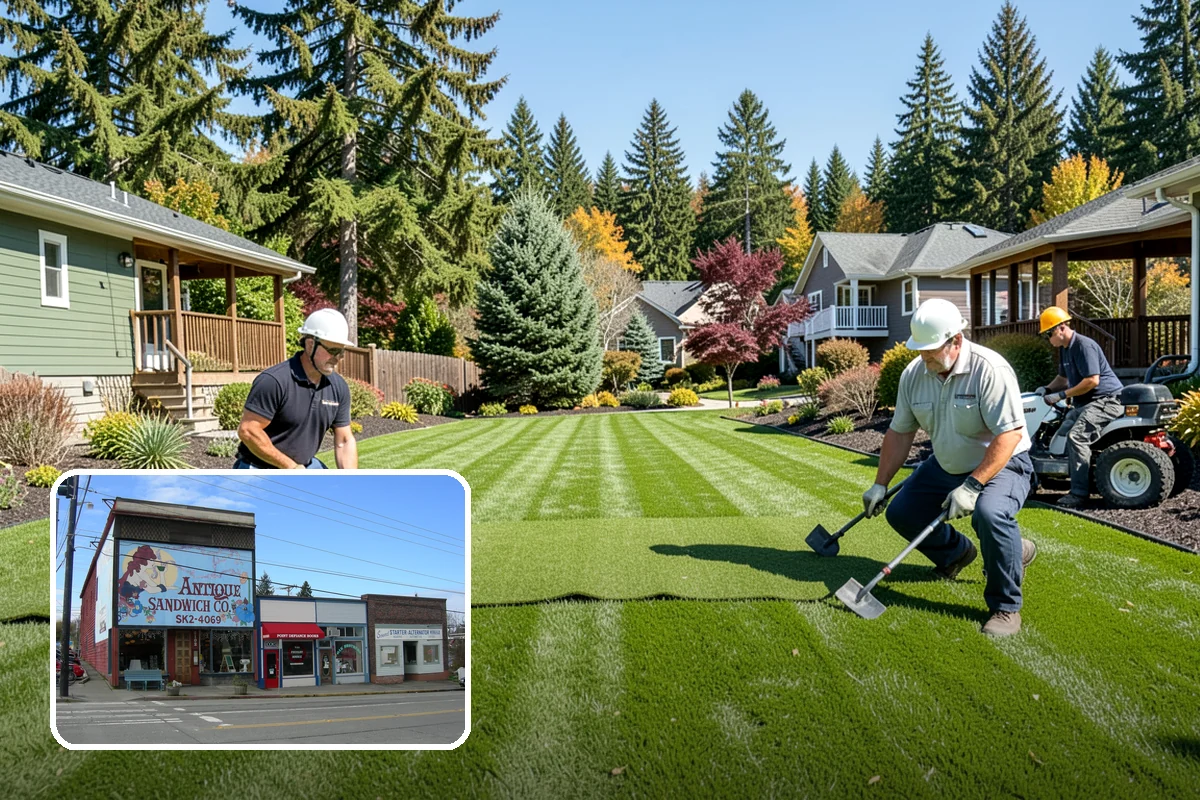 Weekly Lawn Mowing in Ruston, Pierce County, WA - Consistent height that shades out moss and weeds