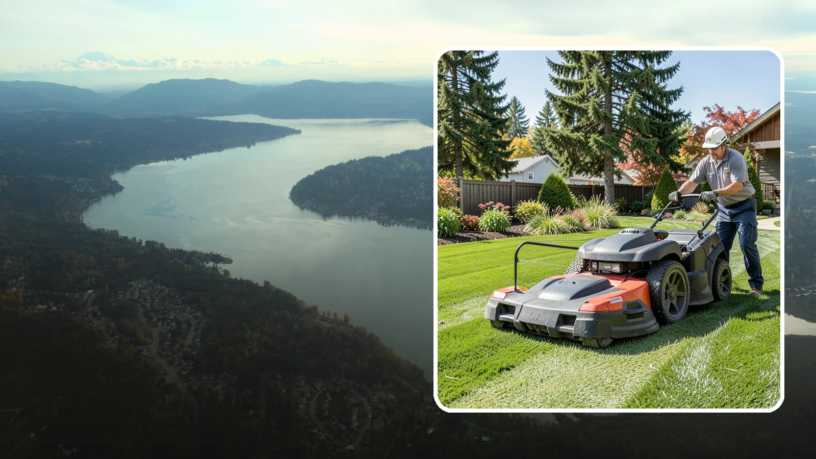 Weekly Lawn Mowing in Sammamish, King County, WA - Keep your Puget Sound turf tidy with dependable seven-day mowing that matches our region's fast spring and summer growth.