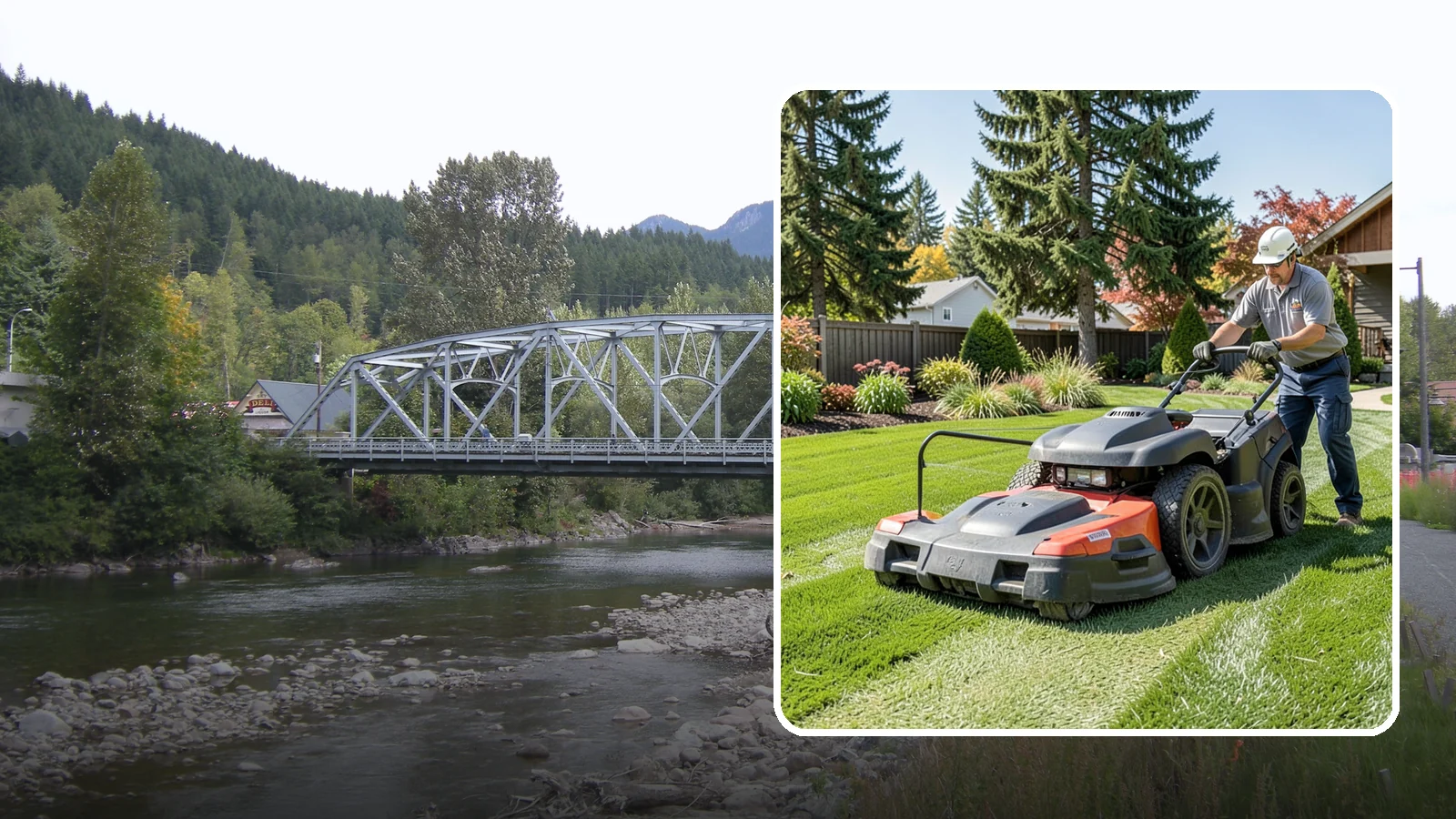Weekly Lawn Mowing in Skykomish, King County, WA - Keep your Puget Sound turf tidy with dependable seven-day mowing that matches our region's fast spring and summer growth.