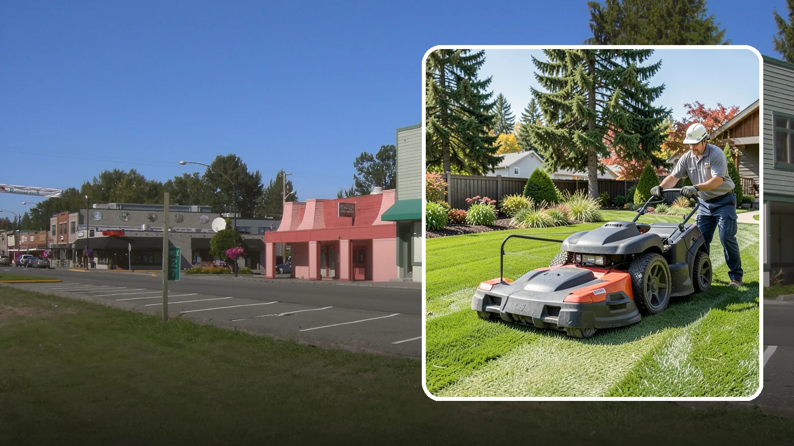 Weekly Lawn Mowing in Snoqualmie, King County, WA - Keep your Puget Sound turf tidy with dependable seven-day mowing that matches our region's fast spring and summer growth.